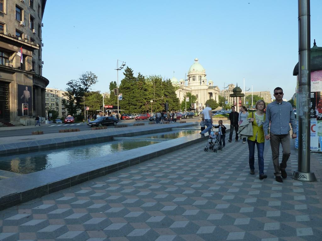Apartment Parliament Park Belgrado Esterno foto